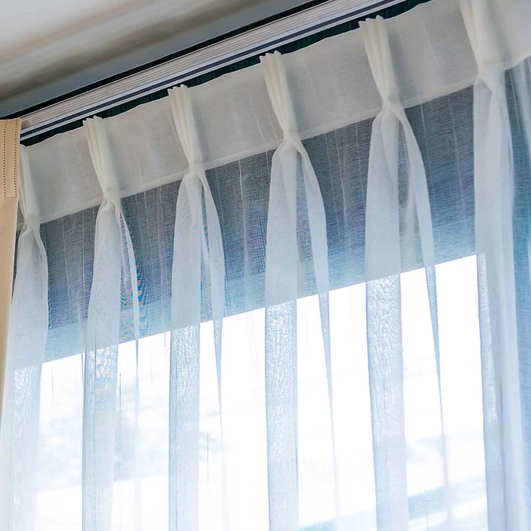 Pinch Pleat Curtains (Sheer)