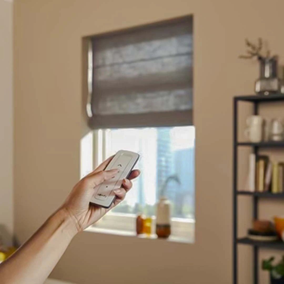 Smart Motorized Roman Blind